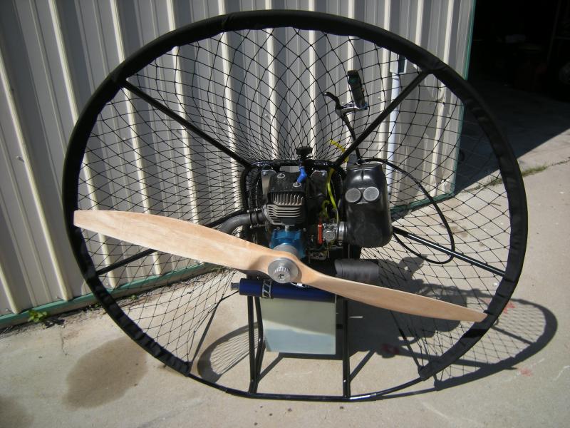 Paramotor Easy-Off Propeller Hub quick Prop changes on your Powered Paraglider 