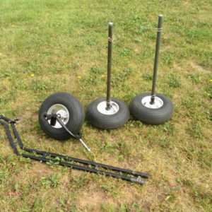 paramotor Insta-trike/quad wheels & axles