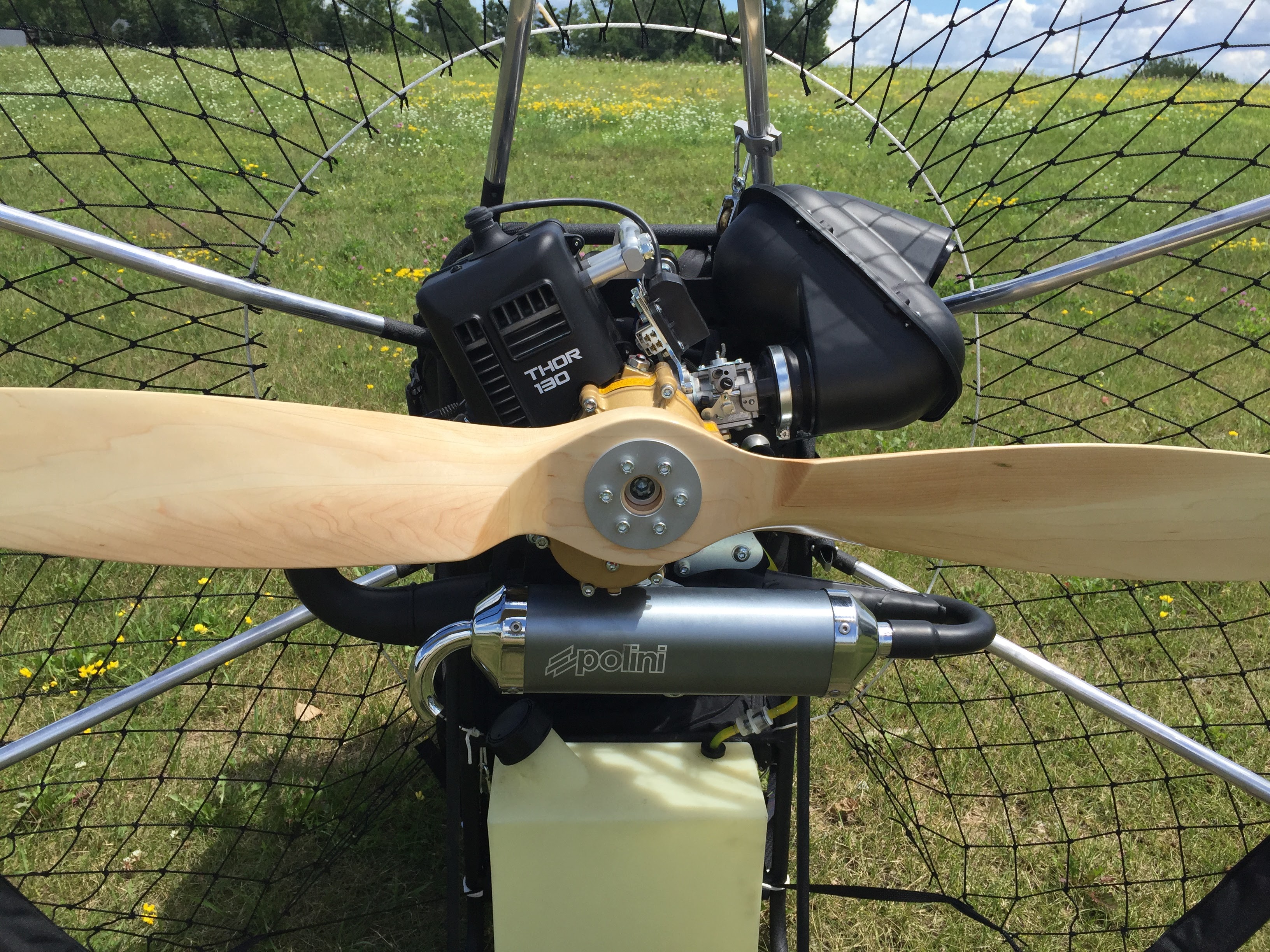 Gadek Wooden Propeller Simonini Mini2 202cc Paramotor Powered Paragliding 122cm 